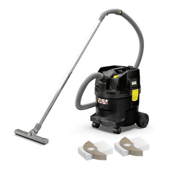 Прахосмукачка за сухо и мокро почистване Karcher NT 22/1 Ap L Anniversary Edition + 10 броя торби Прахосмукачка за сухо и мокро почистване Karcher NT 22/1 Ap L Anniversary Edition + 10 броя торби