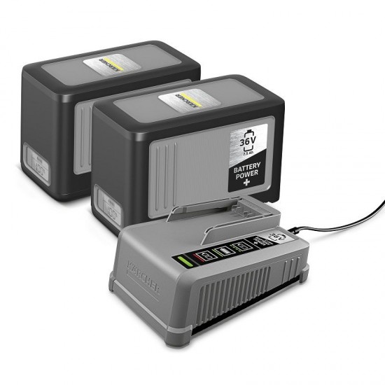 Стартов комплект Battery Power+ 36/75 (две батерии + зарядно) Стартов комплект Battery Power+ 36/75 (две батерии + зарядно)